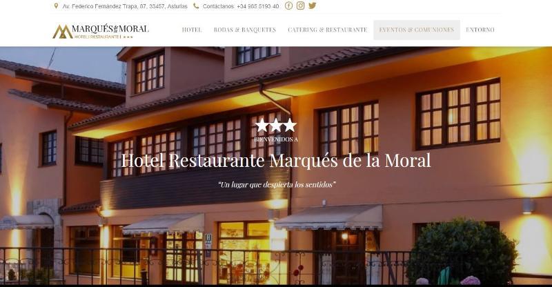 Hotel Marques De La Moral Naveces Exterior foto